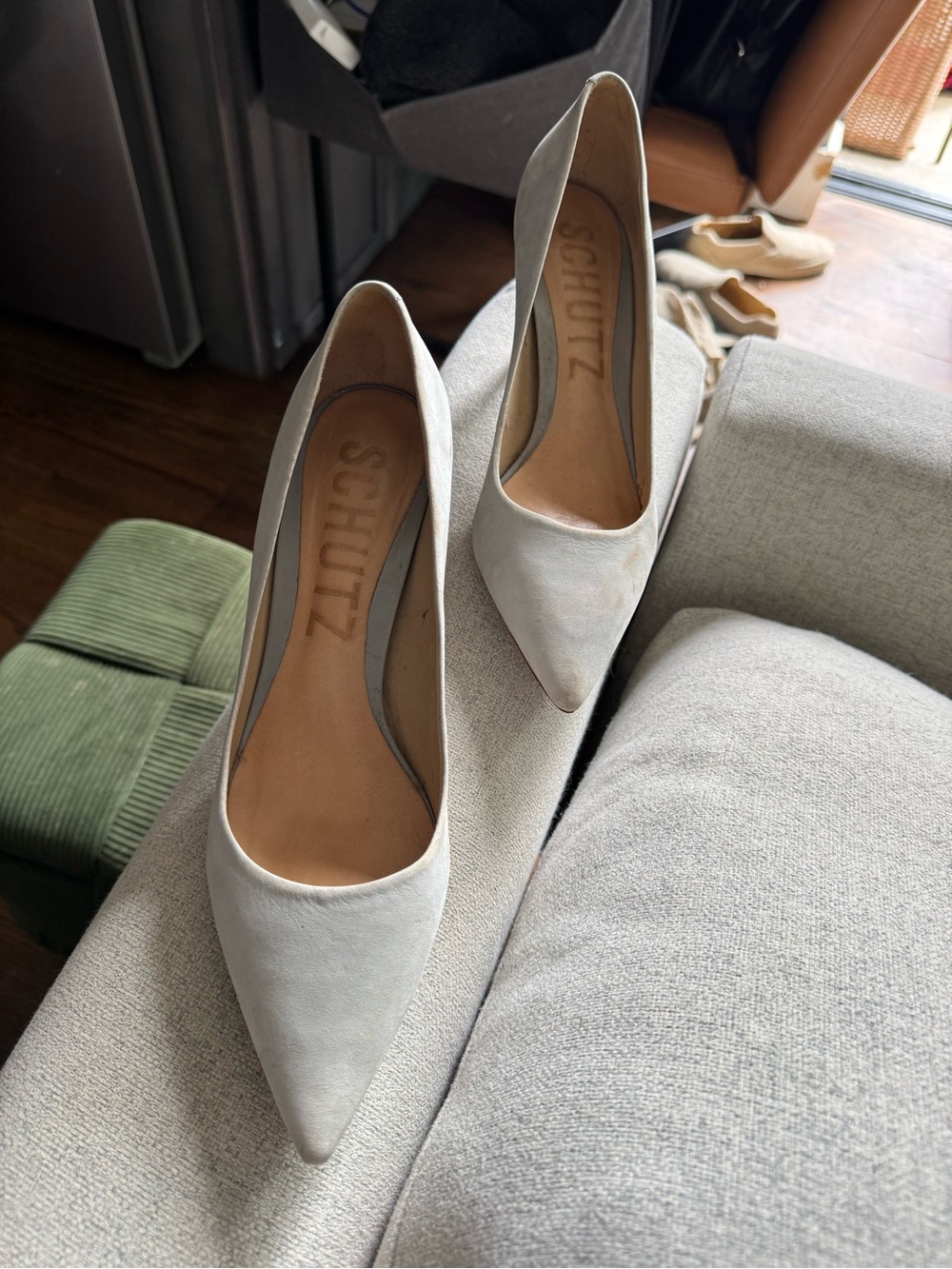Schutz Suede Scarpin